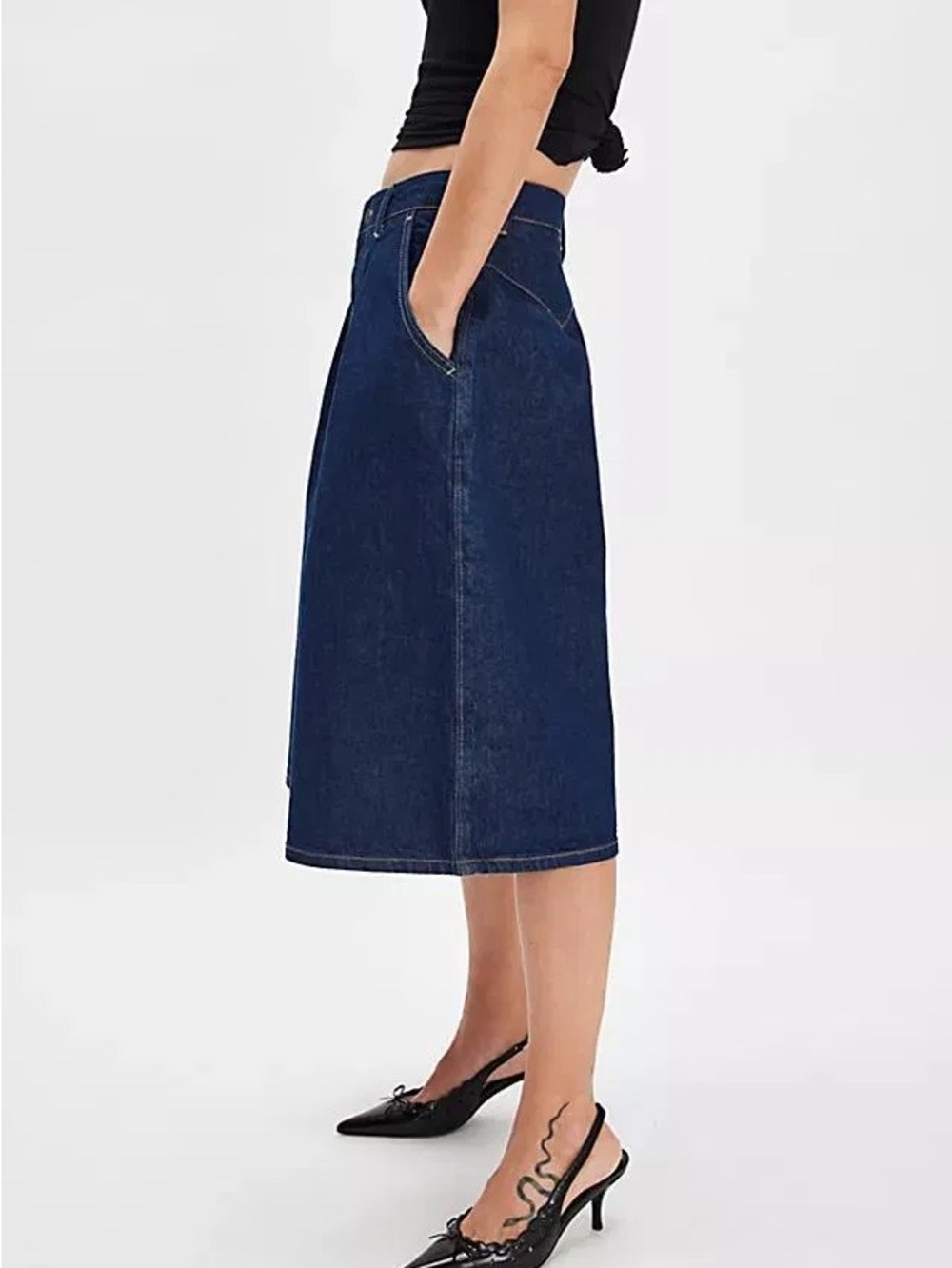We The Free Antonia Crop Dark Denim Shorts CRVY
Baggy Jort Style NWT 32 - Picture 5 of 11